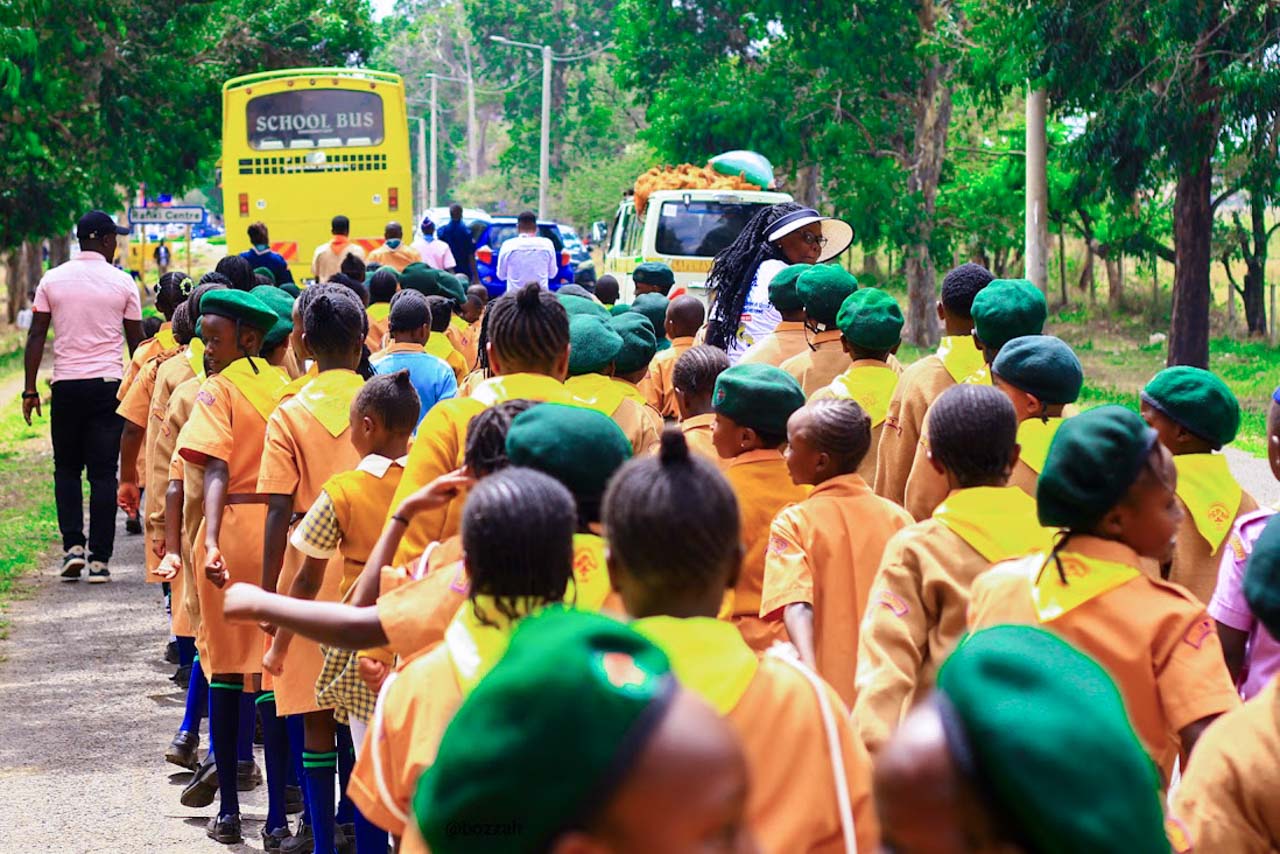 Scouts Mark Founder’s Day with Discipline and Unity at Sun and Shield School